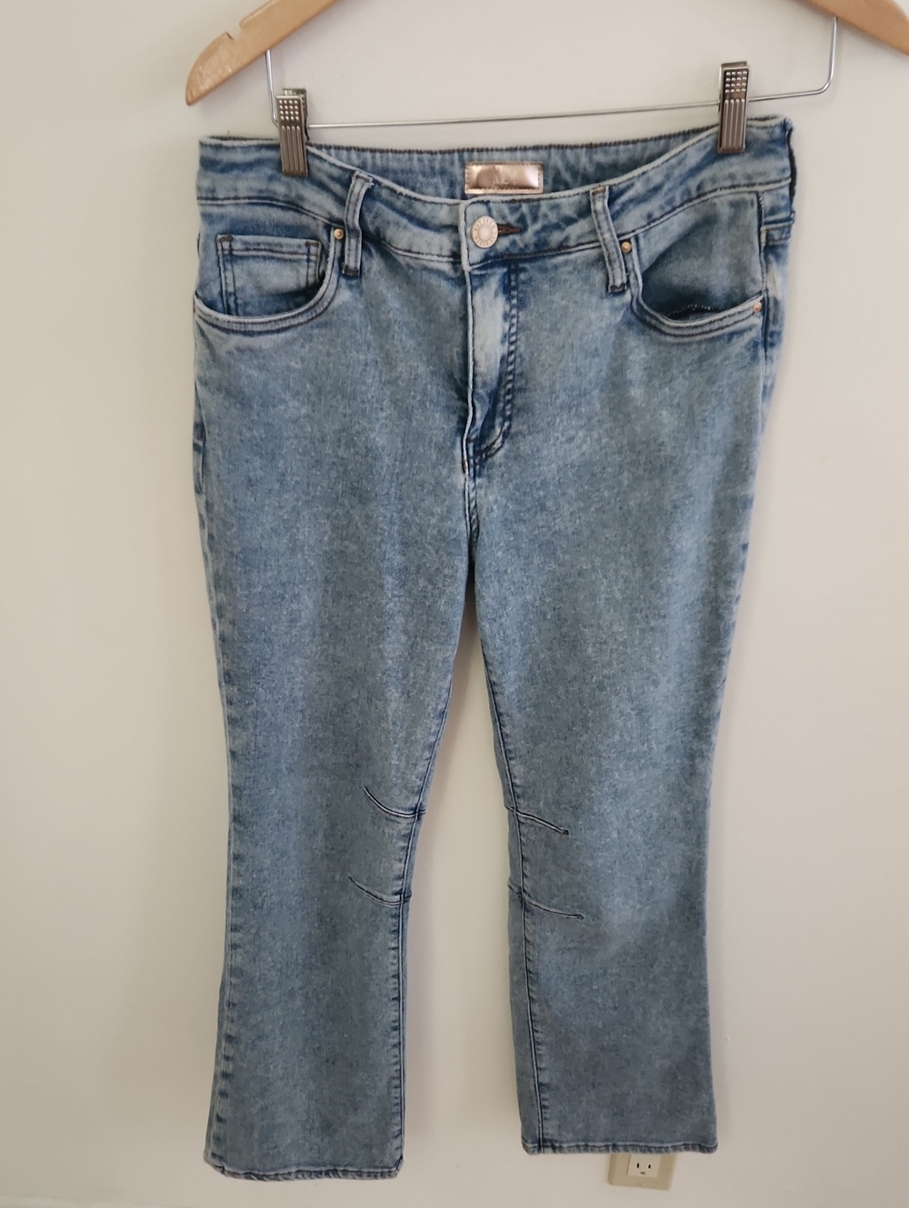 Kut From The Cloth High Rise Kelsey Fab Ab Flare Women's Stretch Jeans Size 8